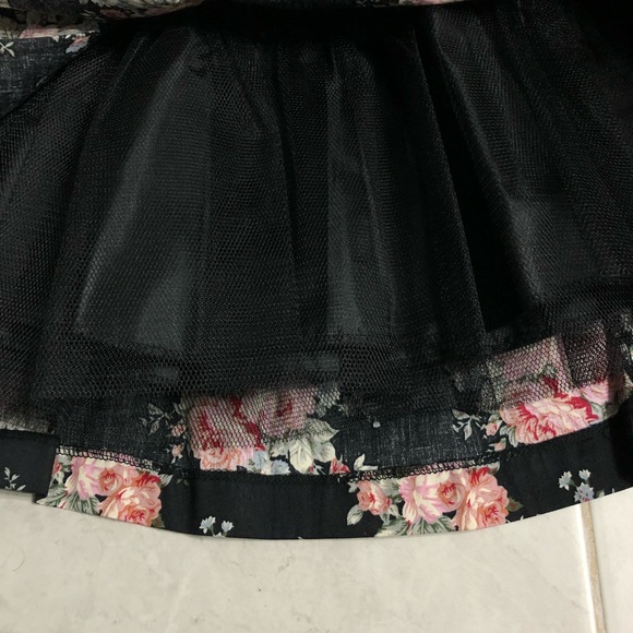 Strapless Floral Dress - like new (only worn once) - Picture 4 of 12